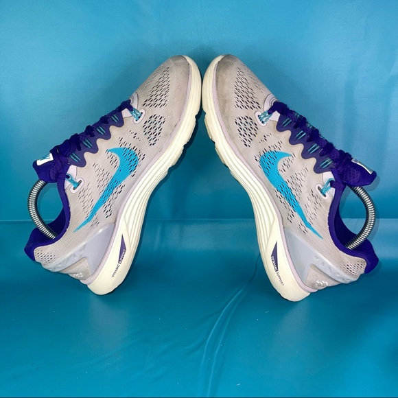 Nike Lunarglide 5 Violet Frost Purple Gamma Running Shoes Women's 9.5 - Picture 6 of 8